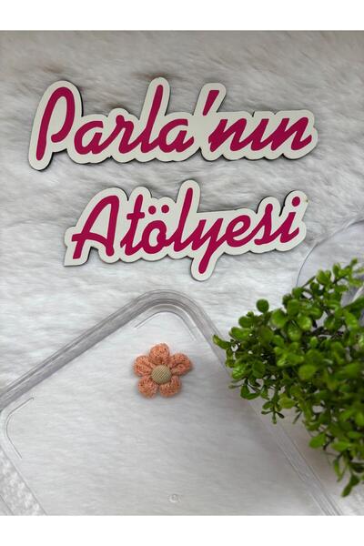 SOFT 0-3 ani, cu păr scăzut și fără păr, agrafă pentru copii, floare portocalie