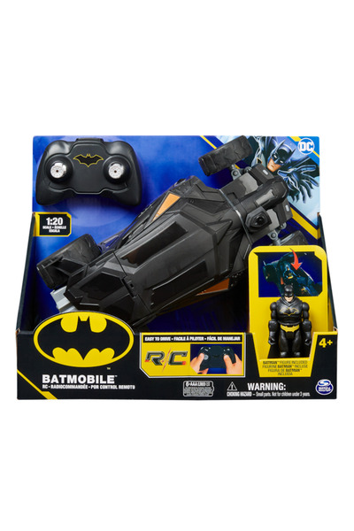 Batman mașină cu telecomandă, neagră