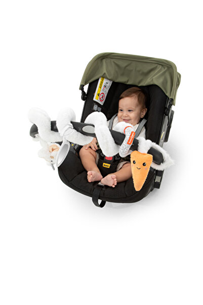 Gezenbebe Spiry Stroller & Crib Toy – Baby Toy for Newborns, Infant Play Gym, Hanging Crib Toy