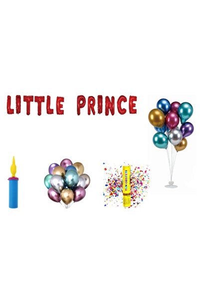 OEM Set baloane Micul Prinț, cadou pentru decor tort, 73 buc, roșu