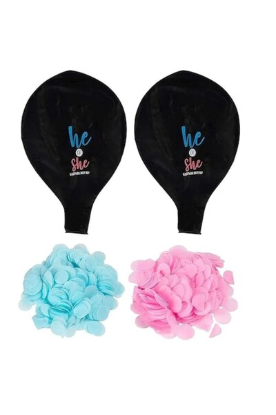 Domi Party & Gifts Balon Confetti pentru Dezvăluirea Sexului, Băiat sau Fată,...