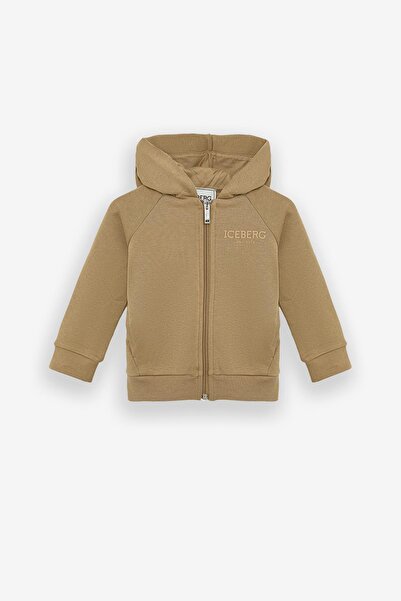 Iceberg Bg Store Baby Boy Beige Tracksuit Top