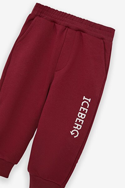 Iceberg Bg Store Baby Boy Red Sweatpants
