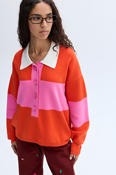 Mudo NAKIŞLI WIDE LEG PANTOLON