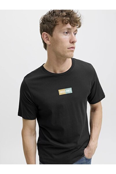 Jack & Jones تي شيرت JJPAN برقبة دائرية وقصة عادية