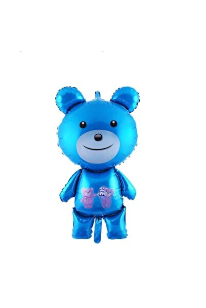 Domi Party & Gifts Balon folie ursuleț albastru, 60 cm