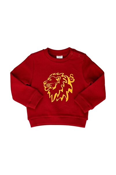 Galatasaray Gs Swt 036 Rbb Licensed Baby Red Uzunkol Sweatshirt with Special Wooden Box