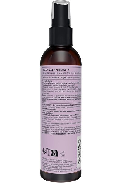 HASK Curl Care 5-in-1 Leave-In Conditioner Spray for All Curl Types, Color Safe, Cruelty Free - 175