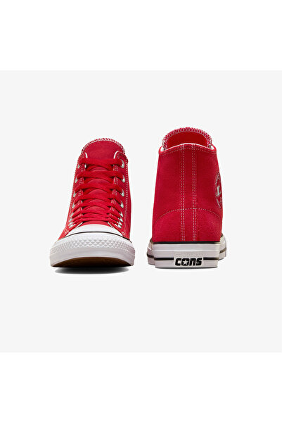Converse Chuck Taylor All Star Pro Unisex Kırmızı Süet Sneaker