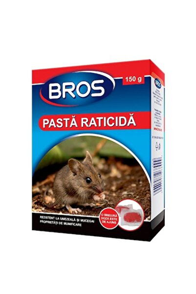 bros Pachet 4 X Paste Raticida 150g