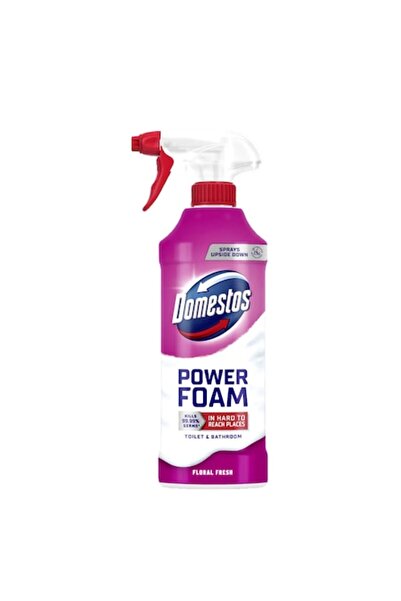 Domestos Pachet de 3 spume de curățat baie cu efect floral 435 ml