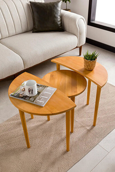 Fawdecor Sun & Moon Tasarım Sehpa – Modern ve Zarif Dekoratif Sehpa