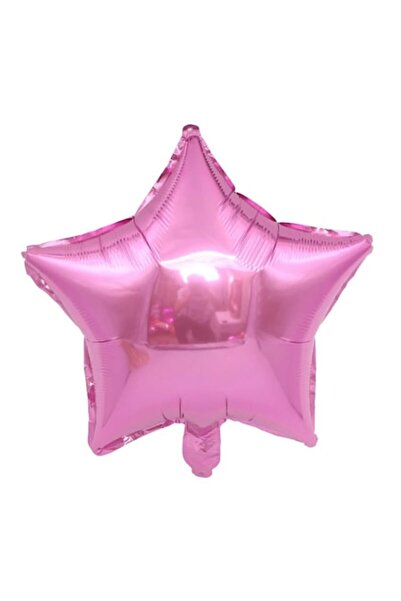 Domi Party & Gifts Balon stea roz din folie, 45 cm