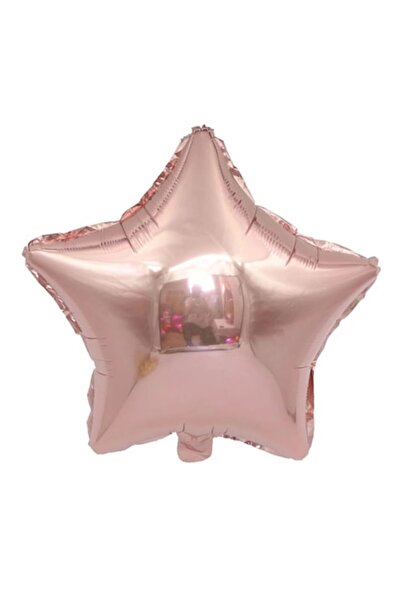 Domi Party & Gifts Balon folie stea, auriu roz, 45 cm