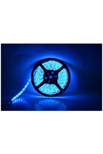 MNMYSTYLE Kit bandă LED RGB 5050 60 led/m 5 metri IP20 + telecomandă IR cu 44 de taste + transformator 12V 6?