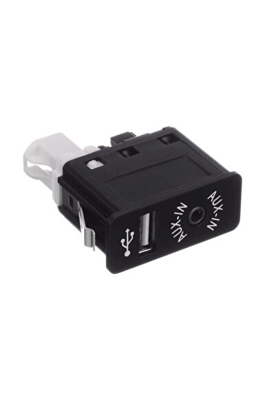 YBA CONTECH Aux in USB adapter cable 12-4 pins compatible with BMW Mini Cooper E81 E90 E60 F10 F06, black