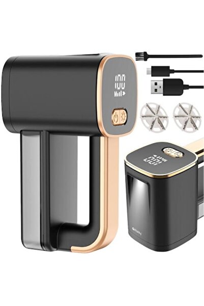 SMARTECH Îndepărtător electric de scame, baterie de 1800 mAh, USB-C, negru