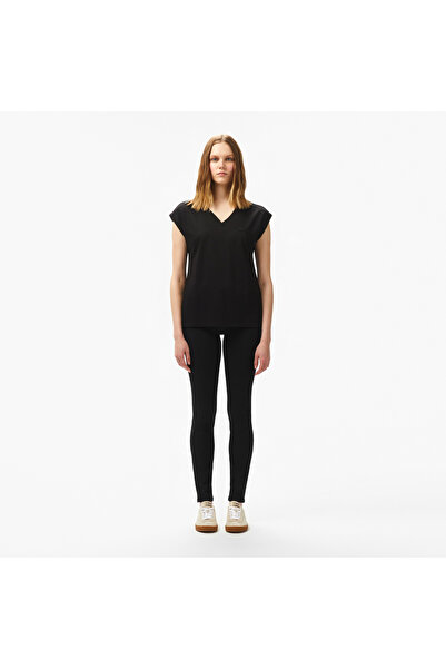 Lacoste Kadın Skinny Fit Siyah Jean Pantolon