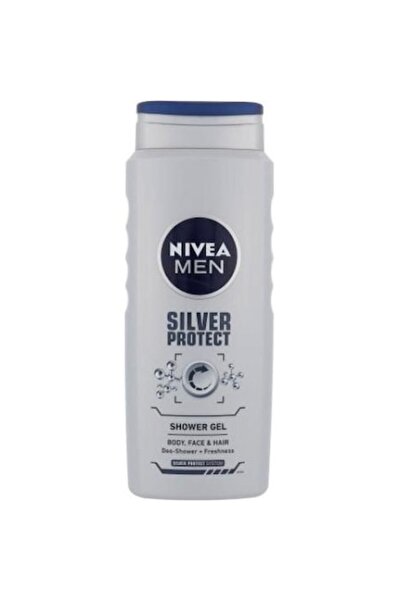 NIVEA Men Silver Protect Shower Gel, 500 ml