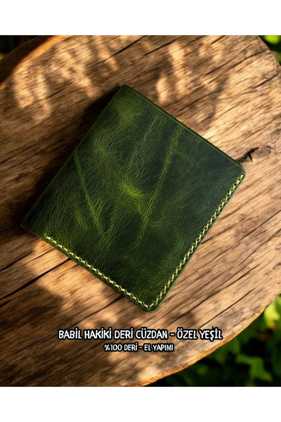 Nicevia Babil Genuine Leather Wallet - Special Green