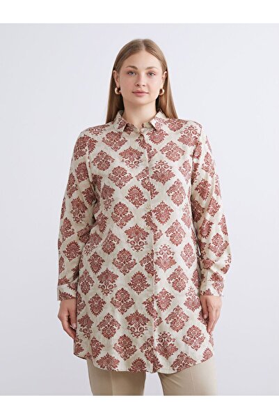 LC Waikiki LCW Grace Print Women's Shirt Tunic