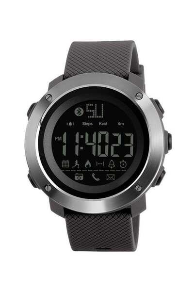 Yailla SKMEI Men's Water Resistant Digital Watch 32861604594 - 52 mm - Grey