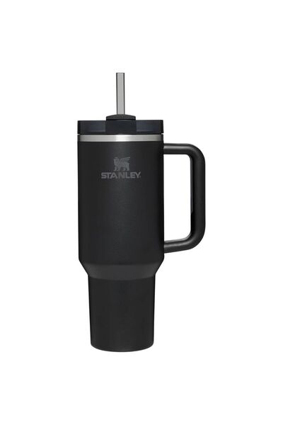 Stanley Quencher 1.18 L Black Thermos with Straw