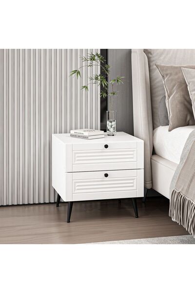 Minar Kale Komodin Pandor Beyaz/Beyaz