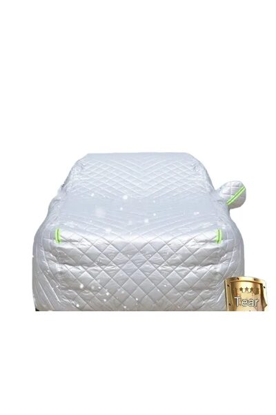Trendy's Husă Auto SUV Premium – Pânză Oxford 5 Straturi, 4.85M, Culoare Argintie