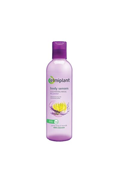 ELMIPLANT Pachet 3 x Cremă de ulei de masaj relaxant cu lavandă și ylang ylan...