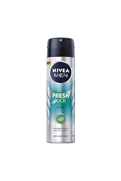 Nivea Men Fresh Kick 48h Antiperspirant Deodorant Set, 3 x 150 ml