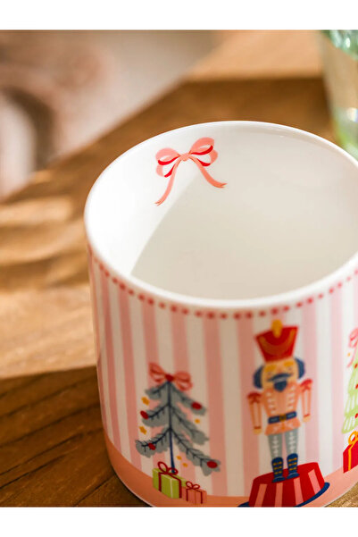 LC Waikiki Lcw Home Mixed Christmas Themed Porcelain Mug 320 ml