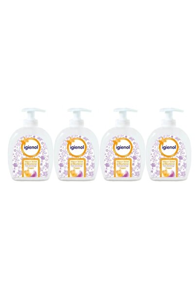 Igienol Set 4 x Liquid Disinfectant Soap 300ML Cream