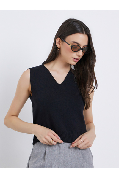 Take Two By Styli Women Solid Casual Knit Top