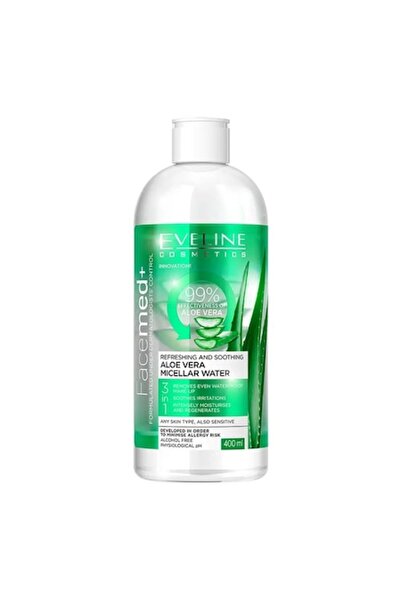 Eveline Cosmetics Pachet 2 x Loțiune Micelară Eveline Aloe Vera 400 ml