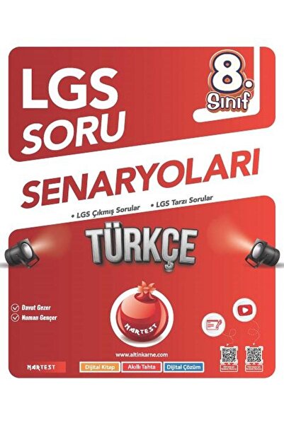 Nartest Yayınları 8. Sınıf Lgs Türkçe Soru Senaryoları