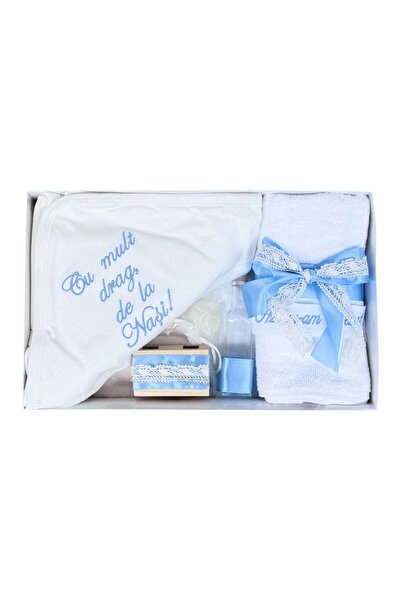 KidsMagazin Baptism Set with Love from Godparents - 7 Pieces