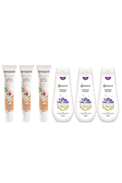 ELMIPLANT Set de îngrijire personală - 3 x 20 ml Cremă depilatoare pentru faț...