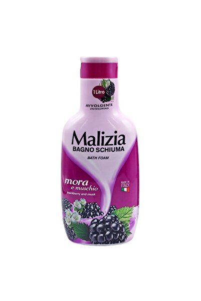 Malizia Set de 3 spume de baie cu aromă de mură și mosc 1L