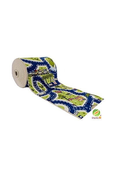 Dualhome Children's Town Rug Runner, Meter B - 80 CM, 350 cm
