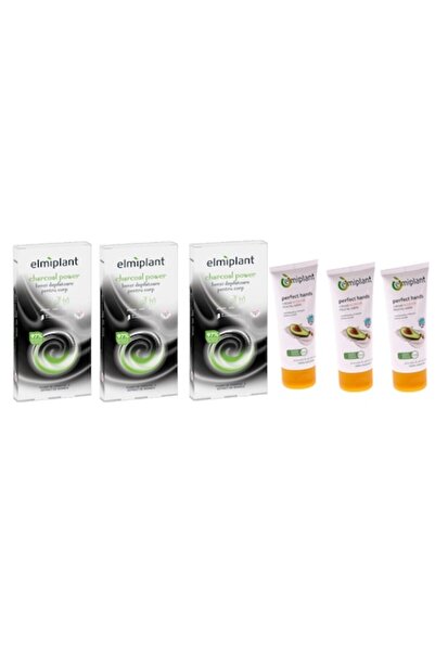 ELMIPLANT Set de îngrijire personală - 3x Cremă de mâini 100ml (Avocado) + 3x...
