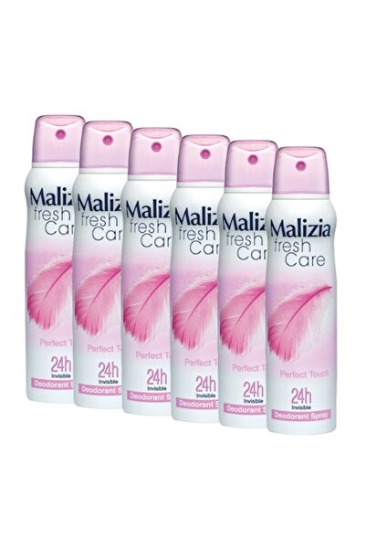 Malizia Deodorant spray Perfect Touch pentru femei, 6 x 150 ml