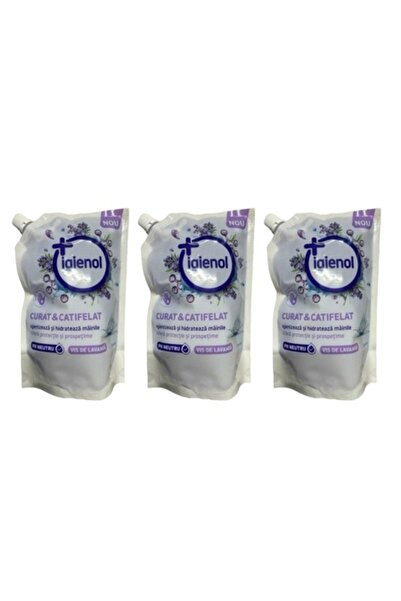 Igienol Set 3 x Refill Liquid Disinfectant Soap 500ML Lavender - fast and effective, dermatologicall