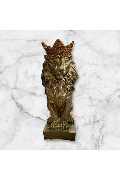 Long Aslan figürlü biblo