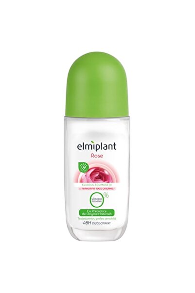 ELMIPLANT Rose Elixir Antiperspirant Roll-On Deodorant, 50 ml