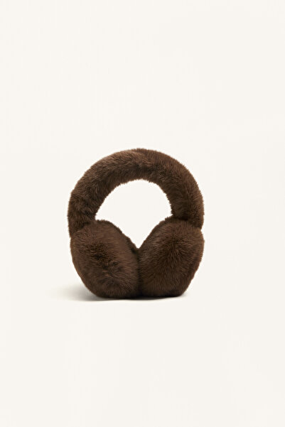 Oysho Faux fur style ear muffs