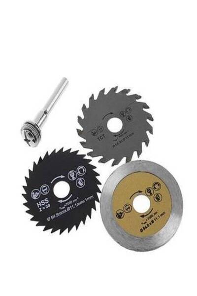 Spo sculeprofionline Set disc freza ,metal,lemn si beton,prindere 6 mm