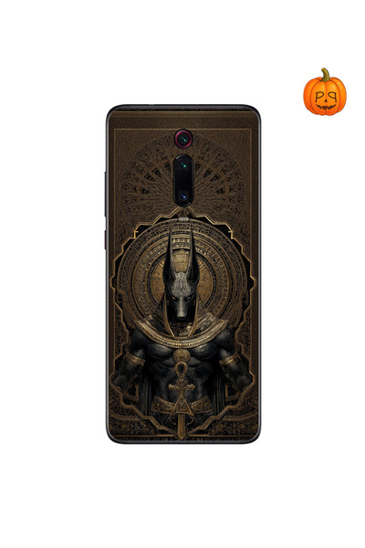 Dali Design Xiaomi Mi 9T Pro Uyumlu Şeffaf Kılıf Antik Mısır 1 Tasarımlı