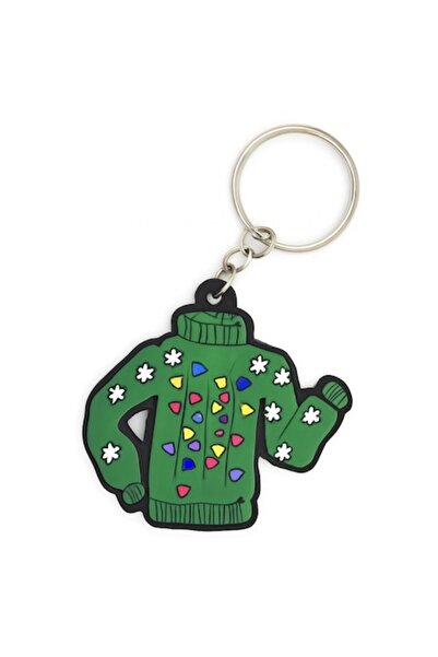 OEM Breloc tematic de Crăciun, multicolor, 8,8 cm
