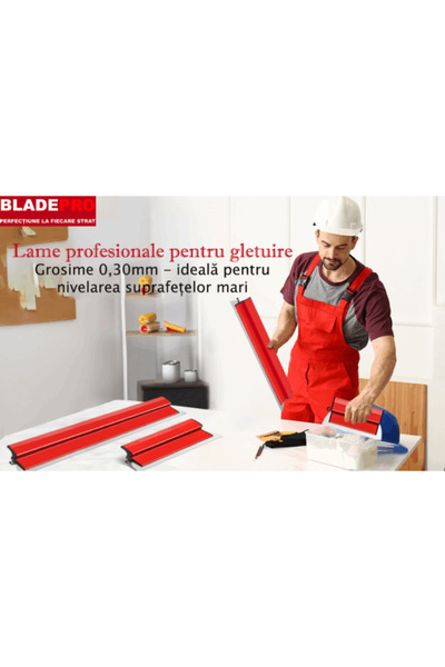 BladePRO BladePRO® Premium Precision Professional Trowel, 80 cm, ultra-flexible stainless steel blade